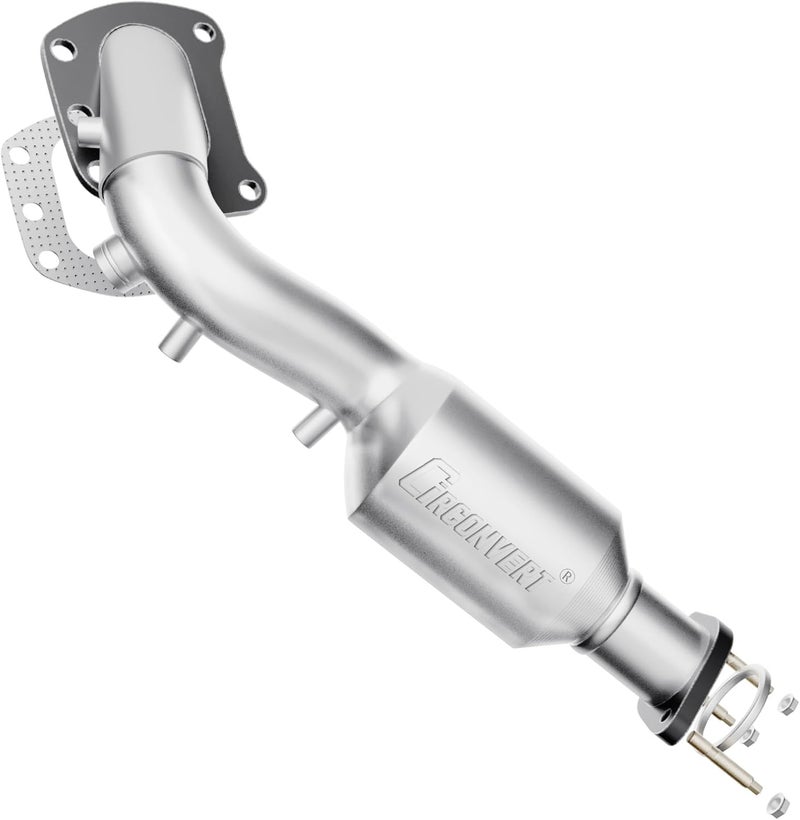 CIRconvert Front Right Catalytic Converter Compatible with 2016 2017 2018 2019 2020 Toyota Tacoma 3.5L V6 Passenger Side High Flow Catalytic Convertor (EPA Compliant) - Image 1